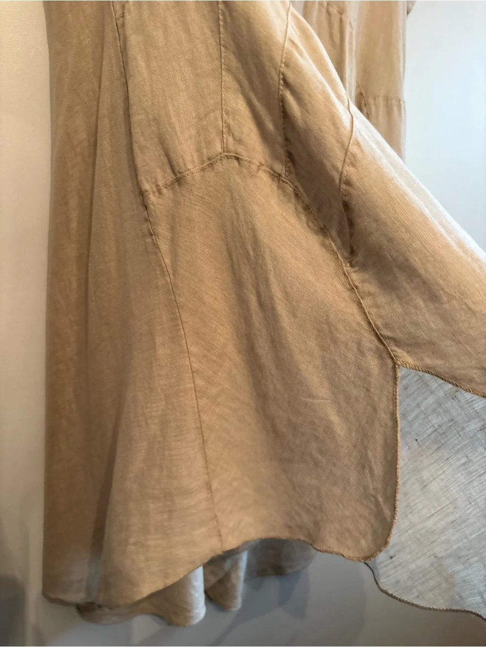 Marisa&Marie Linen dress 100% Italian Linen size large - Picture 13 of 14